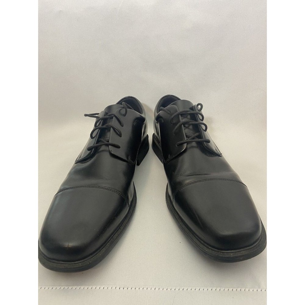 Rockport Ellingwood Mens Dress Shoes Size 15 Black Leather Lace-up EUC